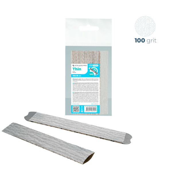 Lixa Refil de Inserção - papmAm - Staleks - Grão 100 - 50 unid. - DFC-22-100-23215069-6a93-4a2b-8fda-de5f0f499f55