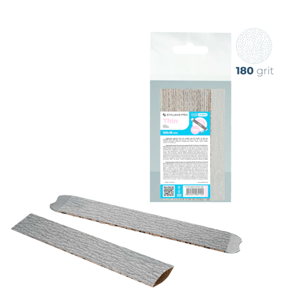 Lixa Refil de Inserção - papmAm - Staleks - Grão 180 - 50 Unid. - DFC-22-180-a538f3b9-c778-415f-8a31-ff1e70a0e50c