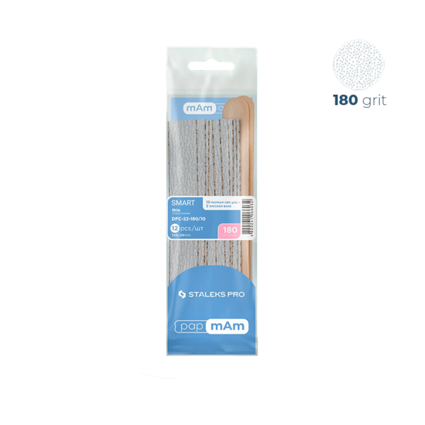 Lixa Refil de Inserção - papmAm - Staleks Pro - Grão 180 - 10 unid. - DFC-22-180/10-90575945-d984-40c8-bc24-4b8560750c50