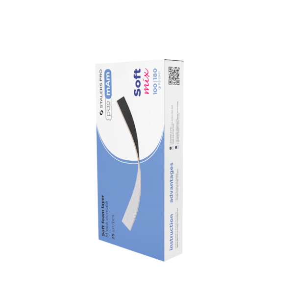 Lixa Refil de Inserção SOFT Mix - Staleks Pro - DFCEMix-20-100-180 - 25 un.-9924616a-3265-412d-b3e1-62a31cd461ef