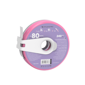 Lixa Refil em Rolo Adesiva - Staleks Pro - com estojo - 7 metros - AT-240w