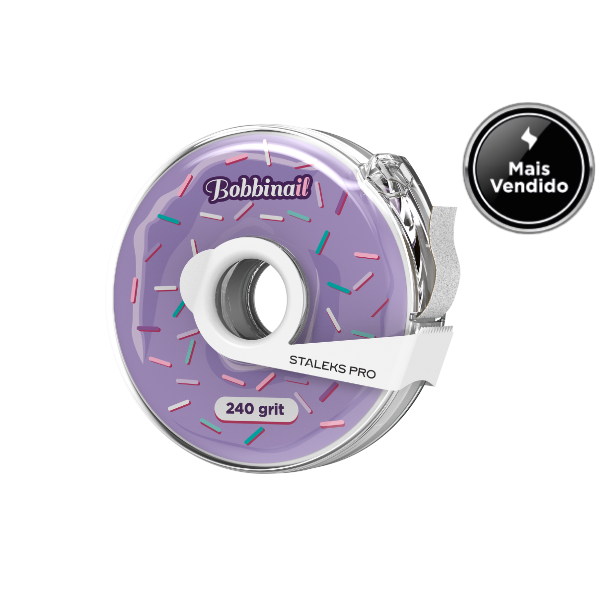 Lixa Refil em Rolo papmAm - Staleks Pro - com estojo - 7 metros