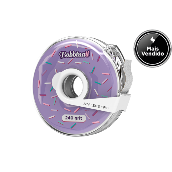 Lixa Refil em Rolo Adesiva - Staleks Pro - com estojo - 7 metros - AT-240w-8c97a3c9-5f64-467d-98d0-e010a29c497b