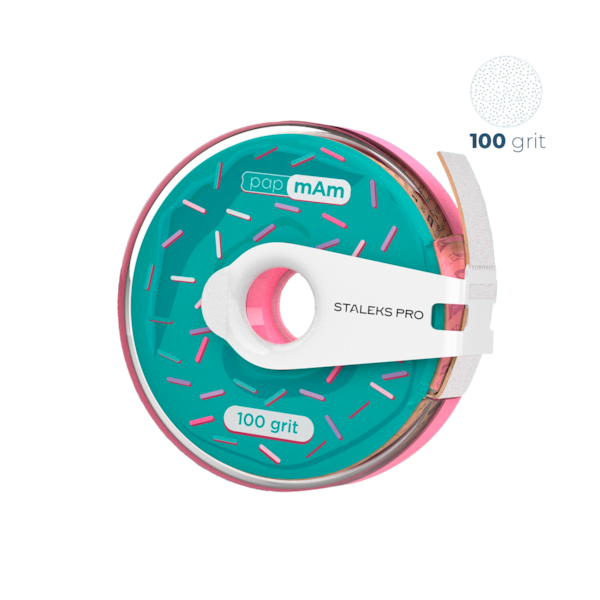 Lixa Refil em Rolo papmAm - com estojo - 7 metros - ATC-100w-e32af03a-1e21-4a36-bb17-5c9857d75c85