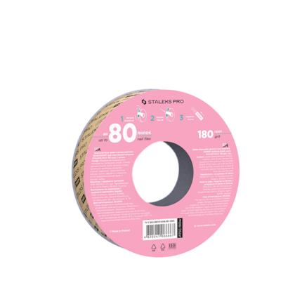 Lixa Refil em Rolo papmAm de Inserção Branca - Sem Estojo - 180 Grit - 7 metros - ATSC-180w