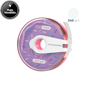Lixa Refil em Rolo papmAm - Staleks Pro - com estojo - 7 metros - ATC-240w