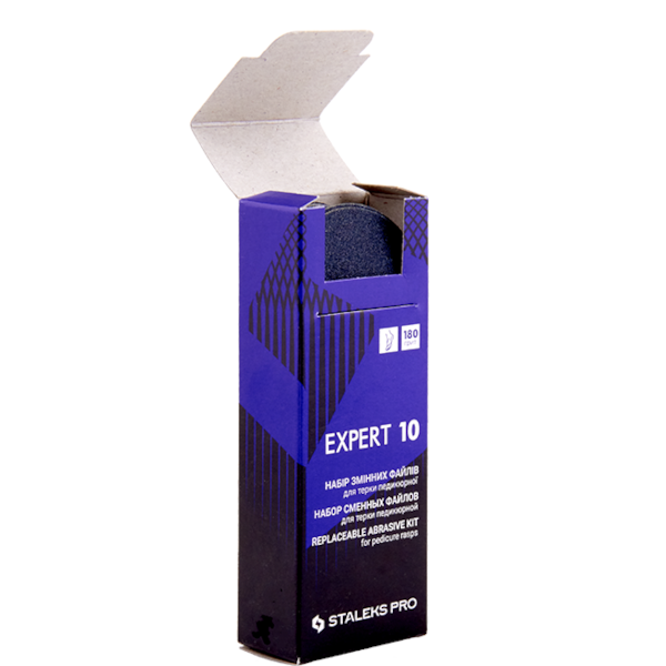 Lixa Refil para Pedicure Staleks - Grão 180 - Série Expert 10 - 30 unid. - DFE-10-180-98bc3af9-2631-452b-9cb1-cb3b27a76096