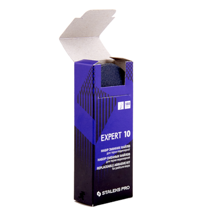 Lixa Refil para Pedicure Staleks - Grão 180 - Série Expert 10 - 30 unid. - DFE-10-180