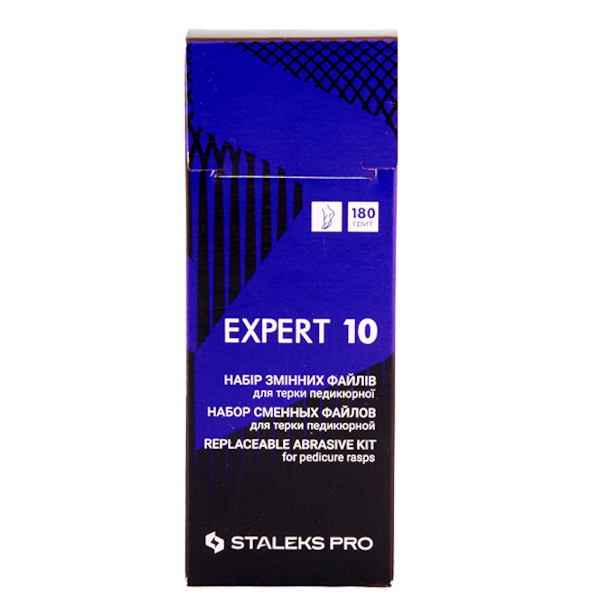 Lixa Refil para Pedicure Staleks - Grão 180 - Série Expert 10 - 30 unid. - DFE-10-180-659a0b59-b410-41fd-9bfc-25de3d103885