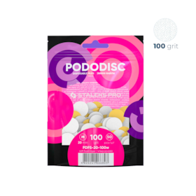 Lixa Refil Soft para Disco de Pedicure Staleks , Grão 100 (50 un) - PDFS-20-100w