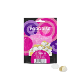 Lixa Refil Soft para Disco de Pedicure Staleks Pro - Grão 320 (50 un) - PDFS-15-320w