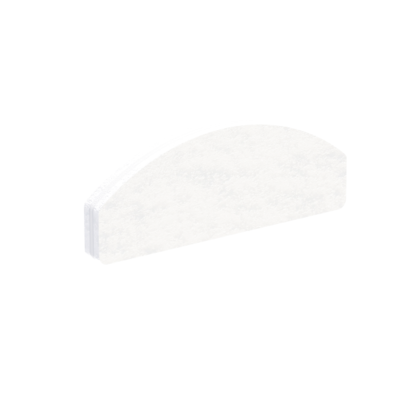 Mini Lixa Buffer Bumerangue Expert - Grão 100/180 - NFB-41M-100-180-20 - Pacote com 20 unidades