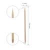 Palito de Laranjeira - Staleks - para manicure, madeira 110mm (100 unidades) - DOS-30-100-9387f80c-8758-44c6-8edb-f79b06c265e6