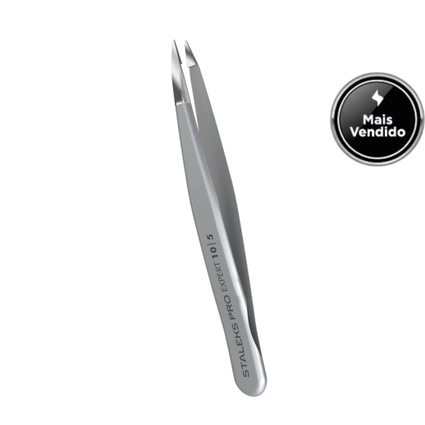 Pinça de Sobrancelha Staleks Pro - TE-10-5 - Série Expert 10 - Ponta Fina-d744ee5c-2c72-4d6b-9b0c-0d1b2f0280ec