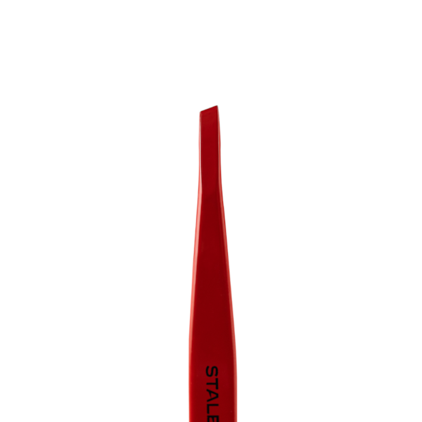 Pinça de Sobrancelha Staleks Pro - TE-11-4 - Vermelha - Série Expert 11 - Chanfrada-224ce53c-2152-4f6a-bb96-9ec79b8b120c