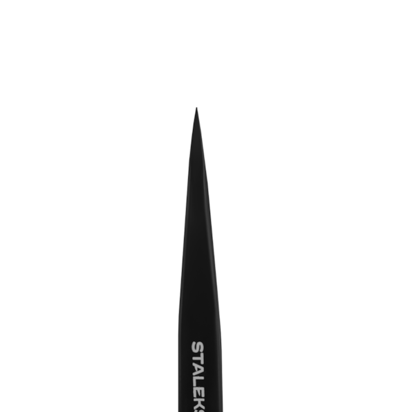 Pinça de Sobrancelha Staleks Pro - TE-11-5 - Preta - Série Expert - Ponta Fina-47ea2d65-bdb3-4d20-a79c-9fd8c949625c