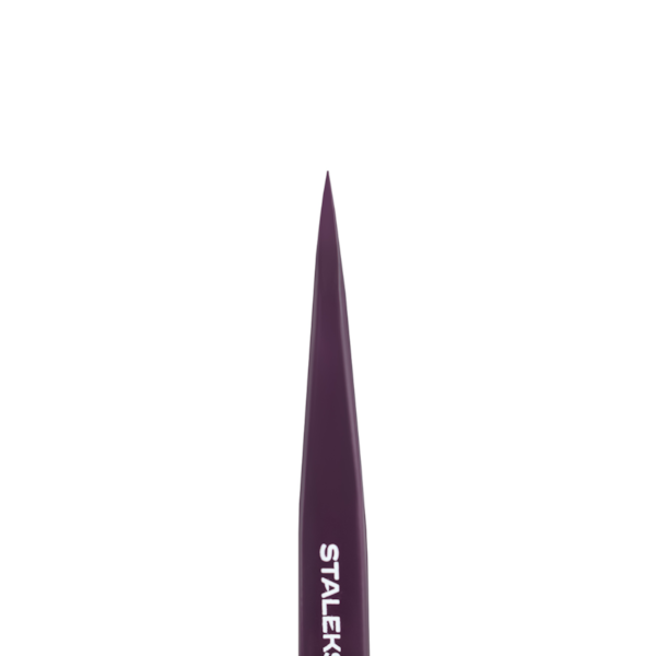 Pinça de Sobrancelha Staleks Pro - TE-11-5- Roxa - Série Expert 11 - Ponta Fina-48cb7aec-8942-453d-a4b6-cf38eccd78a6