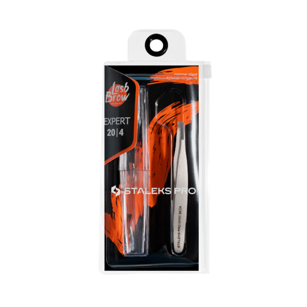 Pinça de Sobrancelha Staleks Pro - TE-20-4 - Série Expert 20 - Chanfrada-ed402686-c805-42a6-b313-62fb0f705eae