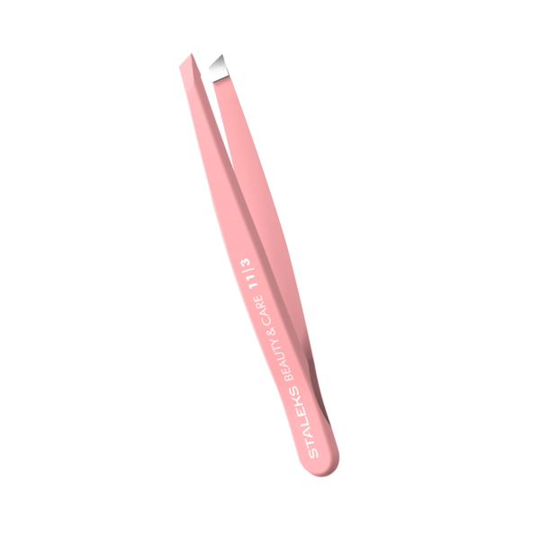 Pinça de Sobrancelha Staleks - Série Beauty e Care 11 - Chanfrada Pink - TBC-11-3-9f2ef2f9-b8d8-4ccb-898c-e1a6c71ff155