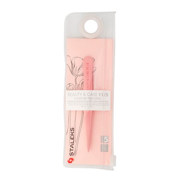 Pinça de Sobrancelha Staleks - Série Beauty e Care 11 - Ponta Fina Pink - TBC-11-5-5c41ece2-e71b-473e-ac76-b29611a9d24f