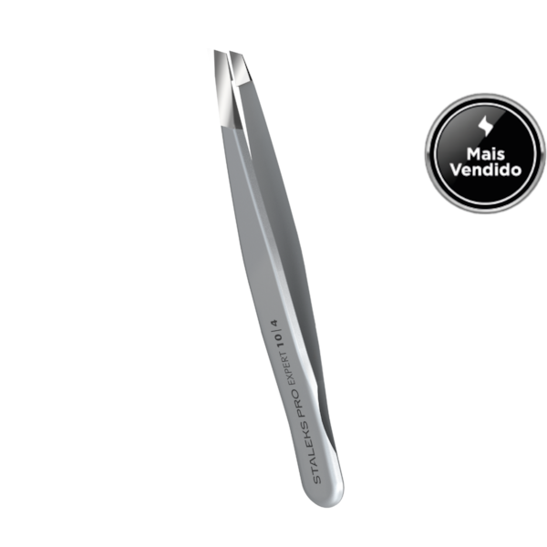 Pinça de Sobrancelha Staleks - Série Expert 10 - Chanfrada Estreita - TE-10-4-dd1ec3af-896f-44b6-8db8-9f3266fb110f