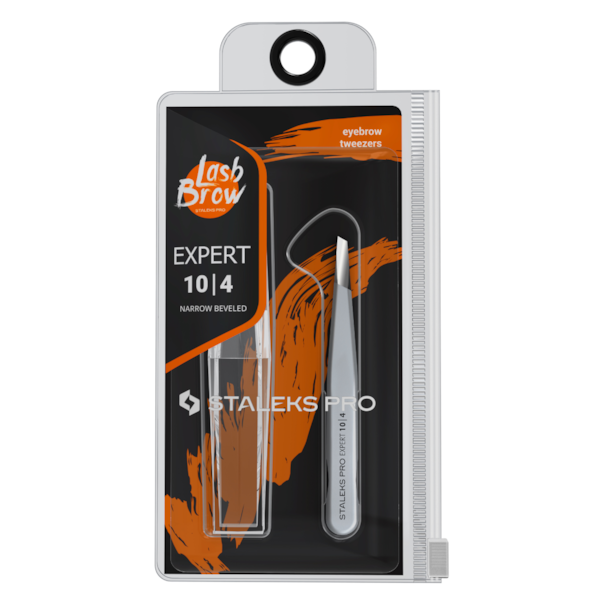 Pinça de Sobrancelha Staleks - Série Expert 10 - Chanfrada Estreita - TE-10-4-8aff9372-a7e2-4ec4-bcde-5330ef6364d8