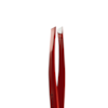 Pinça de Sobrancelha Staleks - Série Expert 11 -Chanfrada Larga - TE-11-3- Vermelha-a54b087d-37d6-4044-bf52-0d9187dec7eb