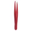 Pinça de Sobrancelha Staleks - TE-11-4 - Vermelha - Série Expert 11 - Chanfrada-16f76fdc-389d-47c5-a4a8-4a80da4bd152