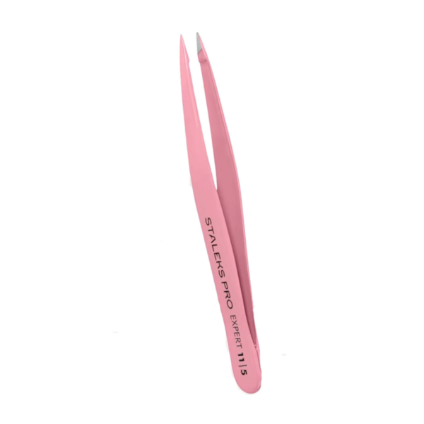 Pinça de Sobrancelha Staleks - TE-11-5- Rosa - Série Expert - Ponta Fina-9d7a26e2-c01f-4417-a84a-3080d17c32f2