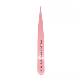 Pinça de Sobrancelha Staleks - TE-11-5- Rosa - Série Expert - Ponta Fina