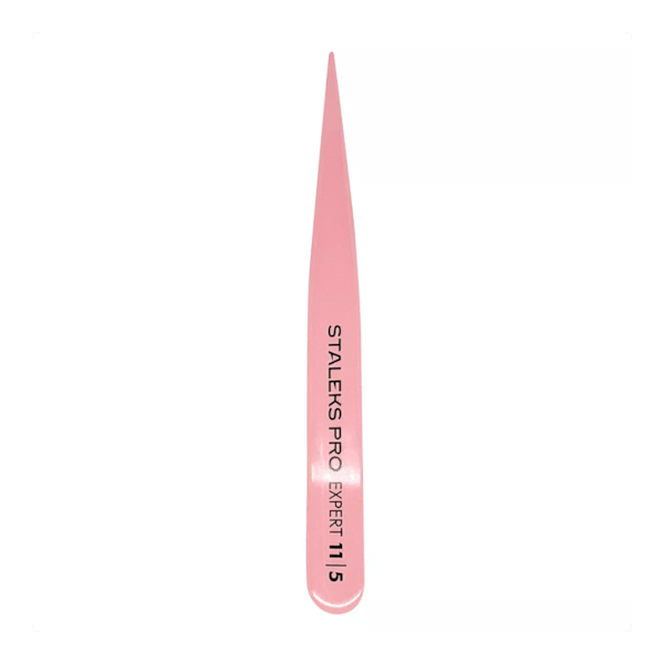 Pinça de Sobrancelha Staleks - TE-11-5- Rosa - Série Expert - Ponta Fina-4156382f-b5aa-4070-bdf1-135bc3c6690c
