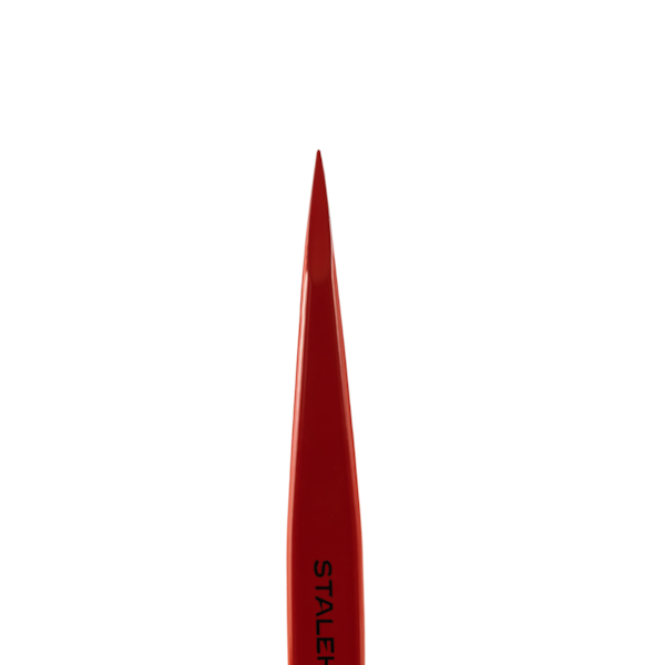 Pinça de Sobrancelha Staleks - TE-11-5 - Vermelha - Série Expert 11 - Ponta Fina-5dd1188e-8063-47fc-9191-495a5b7f9824