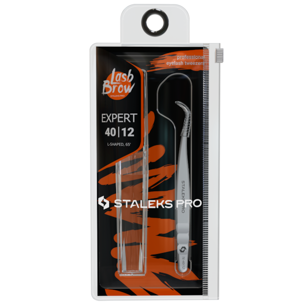 Pinça para Cílios Staleks Pro - TE-40-12 - Série Expert 40-aae7ddce-91f7-41f6-8369-96fdf0677af1