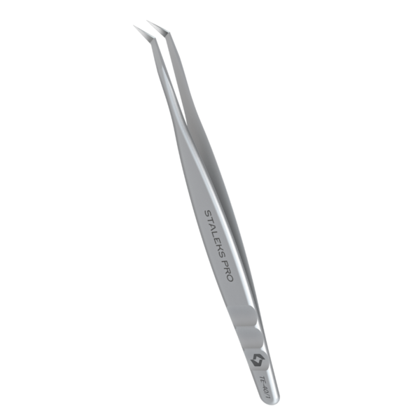 Pinça para Cílios Staleks - TE-40-1 - Série Expert 40-4303fa96-9547-4ab9-8190-34d007e5d2ce