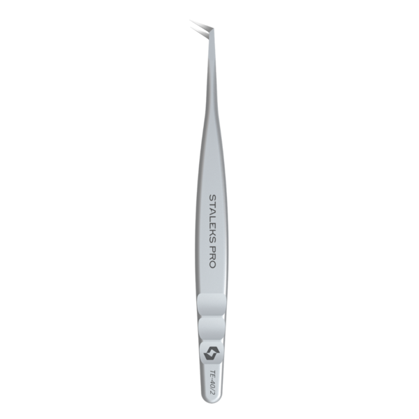 Pinça para Cílios Staleks - TE-40-2 - Série Expert 40-6ef05a59-5499-4bb1-93ca-ff937c4be291