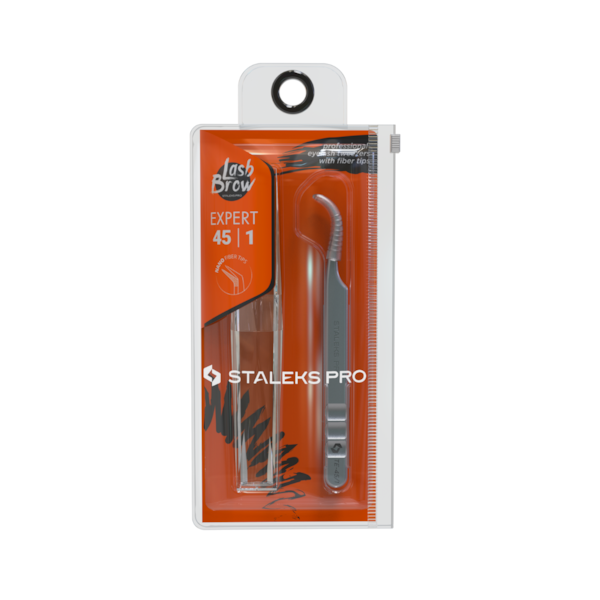 Pinça para Cílios Staleks - TE-45-1 - Série Expert 45-a60dbfaf-02f3-4943-b9f8-f65922b6dbac