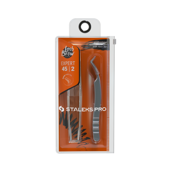 Pinça para Cílios Staleks - TE-45-2 - Série Expert 45-b33b2fb2-da83-4279-bcf2-5ea3025aea49