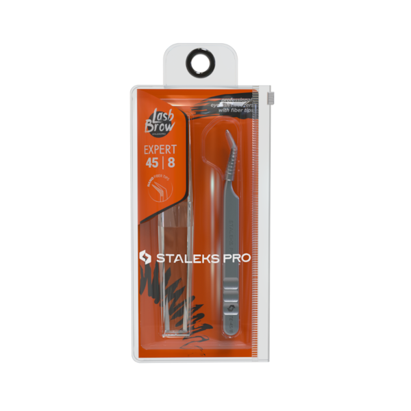 Pinça para Cílios Staleks - TE-45-8 - Série Expert 45-3fd2a7a9-60be-4d99-acb5-934d843c2d9e