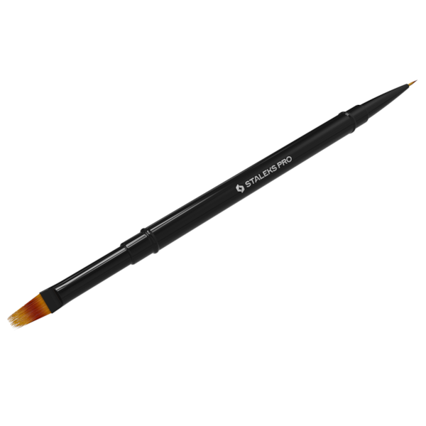 Pincel para Manicures de Ponta Dupla - Degradê Expert - NBE-01-07 - Staleks-b779c79d-65a7-47d4-b9f4-2b0329ed501a