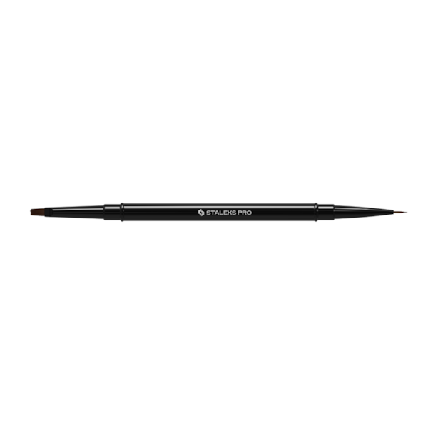 Pincel para Manicures de Ponta Dupla - Delineador Expert - NBE-01-04 - Staleks-b9c5656e-2782-4e55-aed8-1db9e43174a4