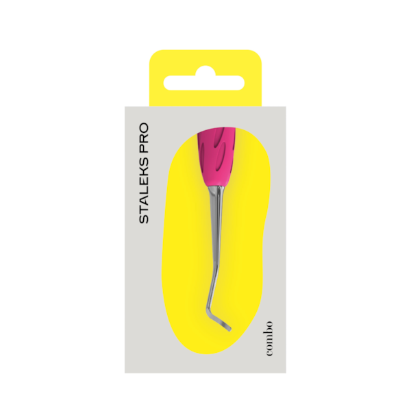 Ponta Espátula de Pedicure Modular Staleks - Tipo Cureta - Dobra Esquerda - UNIQ 31 - WPPQ-31-7c600095-8a25-4bda-b47b-967f55989d93