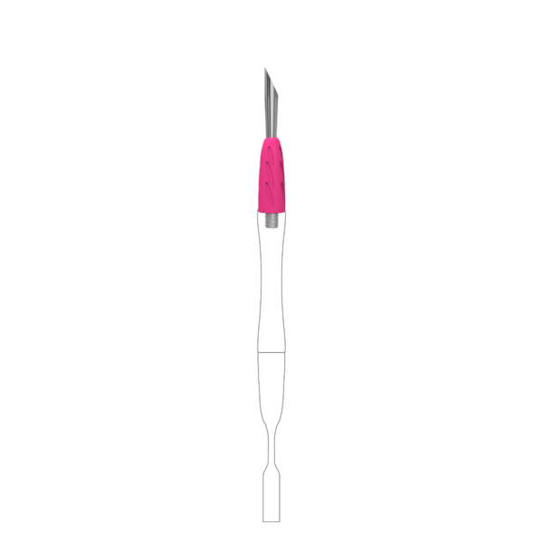 Ponta para Espátula de Manicure Modular Staleks Pro - Tipo Chanfrado - UNIQ 12 - WPPQ-12-23b033c7-f95a-4403-a54b-68395633eaa9