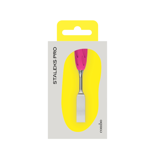 Ponta para Espátula de Manicure Modular Staleks - Tipo Reto Plano - UNIQ 18 - WPPQ-18-62a48d7c-6f09-4451-be16-5d66168c0a7e