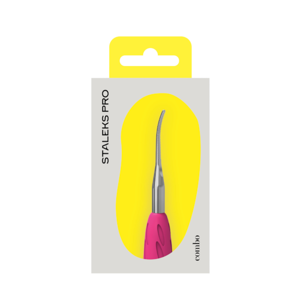 Ponta para Espátula de Pedicure Modular Staleks Pro - Tipo Estreita com Ponta Dobrada - UNIQ 35 - WPPQ-35-f58607f9-2f93-4763-bb41-22f1d5a0c566